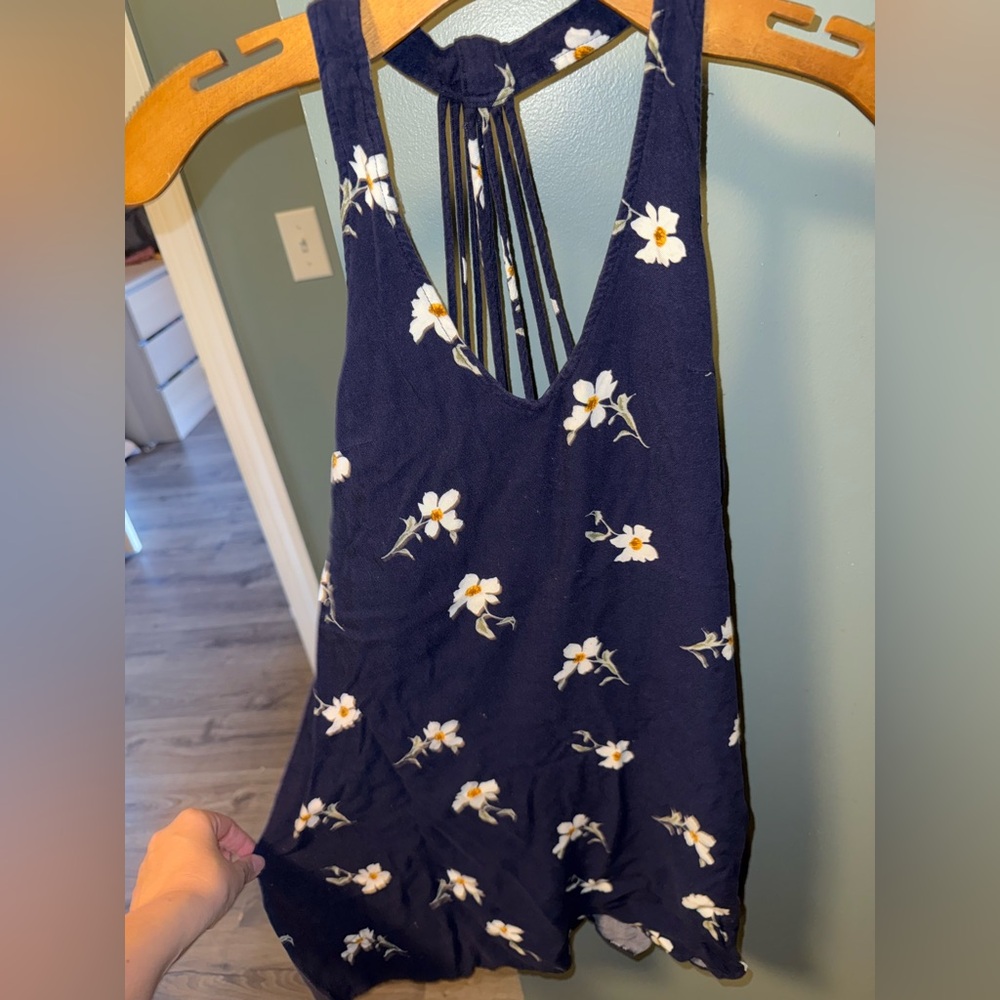 American Eagle Outfitters Navy Floral Dress